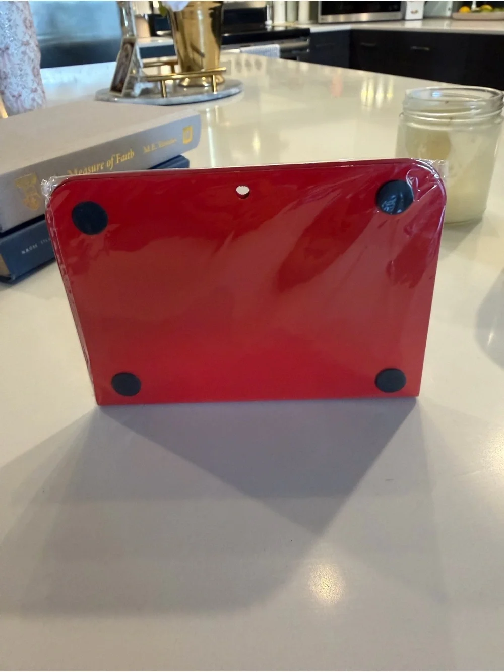 Red Telephone Booth Metal Bookends - Set of 2